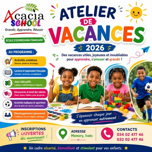 Des vacances éducatives, créatives et amusantes pour vos enfants !
